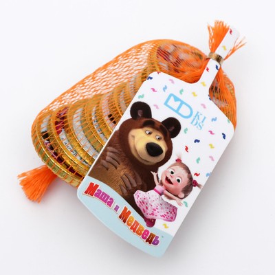 Золотая авоська "Маша и Медведь" 6 г