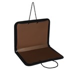 Папка с ручками А4, 325×240×25 мм, молния вокруг, пластиковая, «Офис» - Фото 3