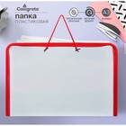 Папка для чертежей и рисунков А3, 460 х 320 х 25 мм, с ручками, пластиковая, молния вокруг, "Офис" - Фото 1