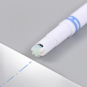 Ручка-печать роликовая для творчества 'Штрихпунктирная линия' 13 см