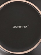 Десертная тарелка Доляна «Ваниль», d=19.5 см, керамика, чёрная - Фото 4