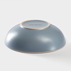 Миска Доляна «Ваниль», 700 мл, d=18 см, керамика, голубая - Фото 3