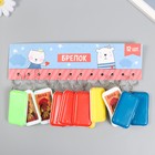 Фонарик на кольце "Девушка. Африка" 6,5х3,5х1 см, МИКС (комплект 12 шт) - фото 22305741