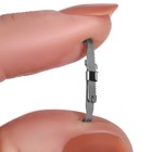 Корректор-фиксатор для вросшего ногтя, размер L, в пластиковом футляре, цвет серебристый - фото 9602342