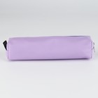 Пенал школьный, искусственная кожа«Сиреневый»19×8×3 см - Фото 4