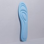 Стельки для обуви, универсальные, влаговпитывающие, р-р RU до 42 (р-р Пр-ля до 44), 27 см, пара, цвет голубой - Фото 6