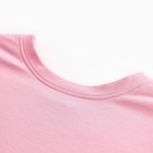 Футболка женская MINAKU OVERSIZE FIT: цвет светло-розовый, р-р 46 9685972 - фото 14196315