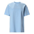 Футболка женская MINAKU OVERSIZE FIT: голубая, р-р 44 - Фото 5