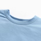 Футболка женская MINAKU OVERSIZE FIT: голубая, р-р 44 - Фото 6