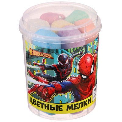 Мелки цветные, 7 цветов МИКС