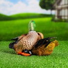 Садовая фигура "Селезни" 18см - фото 22306201