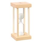 Песочные часы "Африн", на 1 минуту, 8.5 х 4 см, белый песок - фото 319552265