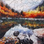 Пазл фигурный «Горная река», 110 деталей, 28,8 × 20,2 см - Фото 2