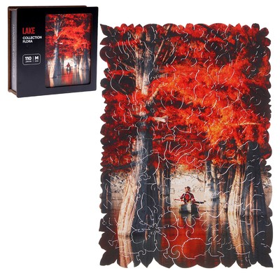 Пазл фигурный «Удивительный мир», 110 деталей, 28,8 × 20,2 см