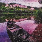 Пазл фигурный «Лодка на закате», 110 деталей, 28,8 × 20,2 см - Фото 2