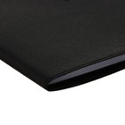 Дневник школьный для 1-11 классов Black, мягкая обложка, искусственная кожа, термо тиснение, ляссе, 80 г/м² - Фото 3