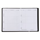 Дневник школьный для 1-11 классов Black, мягкая обложка, искусственная кожа, термо тиснение, ляссе, 80 г/м² - Фото 5