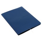Дневник универсальный для 1-11 класса Blue, мягкая обложка, искусственная кожа, термо тиснение, ляссе, 80 г/м2 - Фото 2