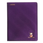 Дневник универсальный для 1-11 класса Foxy, твёрдая обложка, искусственная кожа, с поролоном, ляссе, 80 г/м2 - фото 319552894