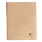 Дневник универсальный 1-11 класса Crown Butterfly, твёрдая обложка с поролоном, искусственная кожа, ляссе, блок 80 г/м2 - фото 319553138