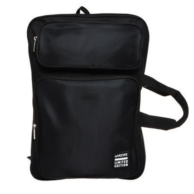 Папка для чертежей и рисунков А3, 500×360×20 мм, (рюкзак) с ручками, текстиль, deVENTE