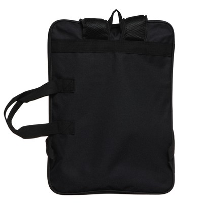 Папка для чертежей и рисунков А3, 500×360×20 мм, (рюкзак) с ручками, текстиль, deVENTE