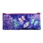 Пенал мягкий, 1 отделение, 90 х 210 х 10 мм, плоский, Attomex Cute Kitty, текстиль 7024322 - фото 22494254