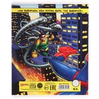 Тетрадь в клетку 12 листов, 1 сентября, 5 видов МИКС, обложка мелованный картон, Человек-паук - Фото 13