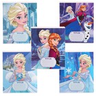 Тетрадь в клетку 12 листов, 5 видов МИКС, обложка мелованный картон, «Холодное сердце» - Фото 3