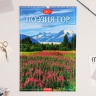 Календарь перекидной на ригеле "Горные пейзажи. Природа и поэзия" 2024 год, А3 - фото 10586323