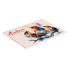 Альбом для рисования А5, 24 листа на скрепке "Воробушки", бумажная обложка, блок 100 г/м2 - Фото 2