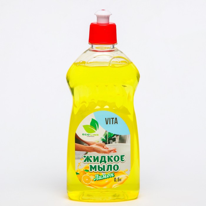 Жидкое мыло "VITA  лимон" 500 мл. - Фото 1
