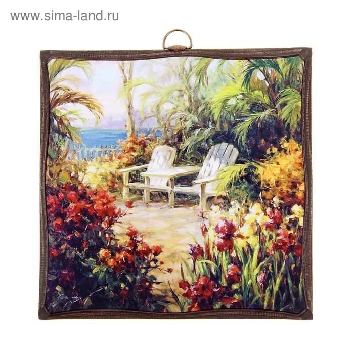 Картина "Райский сад" 18х18 см - Фото 1