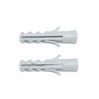 Дюбель ТУНДРА, тип S, распорный, полипропиленовый, 4х20 мм, фасовка 50 шт - фото 24341739