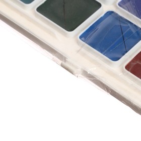 

Акварель 24 цвета "Гамма" "Классическая", медовая, с кистью, пластик