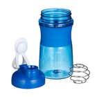 Шейкер «Мастер К» Work спортивный для коктейлей, 550 мл, 19.5×7.8 см, синий - Фото 2