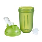 Шейкер «Мастер К» Best спортивный для коктейлей, 500 мл, с поильником, 19.5×10 см, зелёный - Фото 2