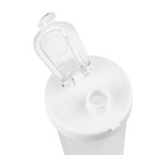 Шейкер «Мастер К» Hard спортивный для коктейлей, 400 мл, 17×9 см, белый - Фото 3