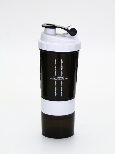 Шейкер спортивный «Никогда не сдаваться», 500 мл