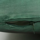 Наволочка декоративная Экономь и Я цвет зелёный, 40 х 40 см, полиэстер - Фото 3