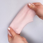 Носочки для педикюра, силиконовые, универсальный размер, розовые - Фото 4