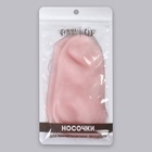 Носочки для педикюра, силиконовые, универсальный размер, розовые - Фото 6