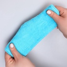 Напяточники для педикюра, увлажняющие, махровые, с силиконовой вкладкой, один размер, голубые - Фото 6