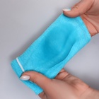 Напяточники для педикюра, увлажняющие, махровые, с силиконовой вкладкой, один размер, голубые - Фото 7