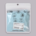 Напяточники для педикюра, увлажняющие, махровые, с силиконовой вкладкой, один размер, голубые - Фото 9