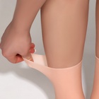 Носочки для педикюра, высокие, силиконовые, универсальный размер, 21×19 см, бежевые - Фото 4