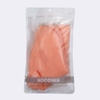 Носочки для педикюра, высокие, силиконовые, универсальный размер, 21×19 см, бежевые - Фото 9