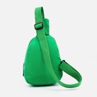 Сумка детская через плечо, цвет зелёный - фото 25275427