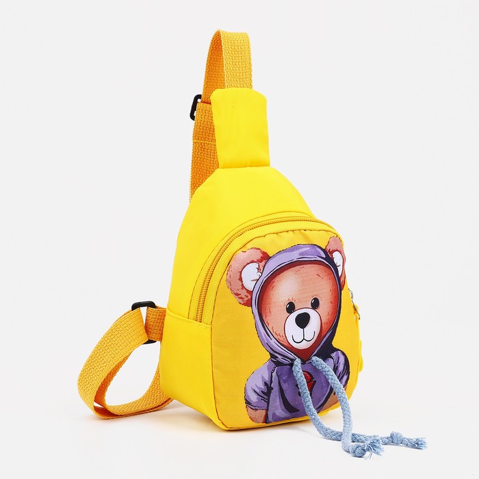 Сумка детская через плечо, цвет жёлтый - Фото 1