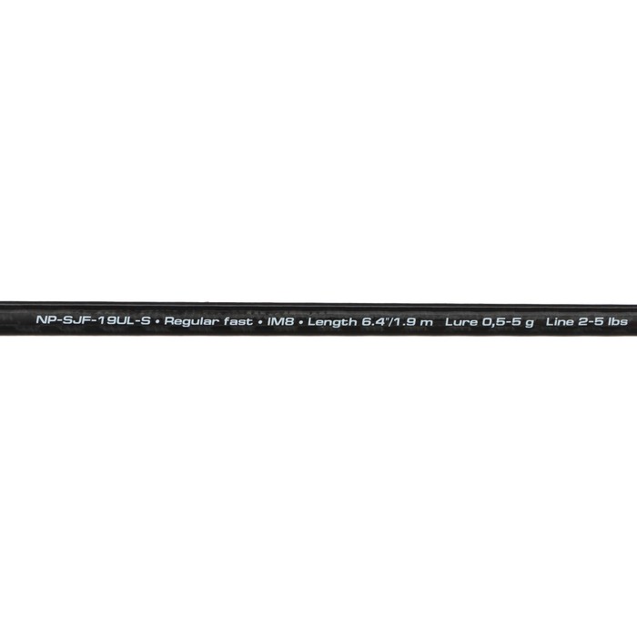 Спиннинг штекерный карбоновый Namazu Pro SupaPull-Jack Flyweight  IM8 1,9 m/ 0,5-5 г/25/